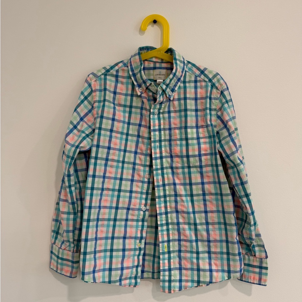 Crewcuts Multicolor Plaid Button Down Shirt